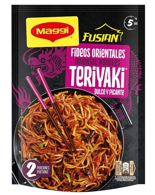 maggi-fusian-noodles-teriyaki-130-g Maggi Fusian Noodles Teriyaki 130 g - immagine 1