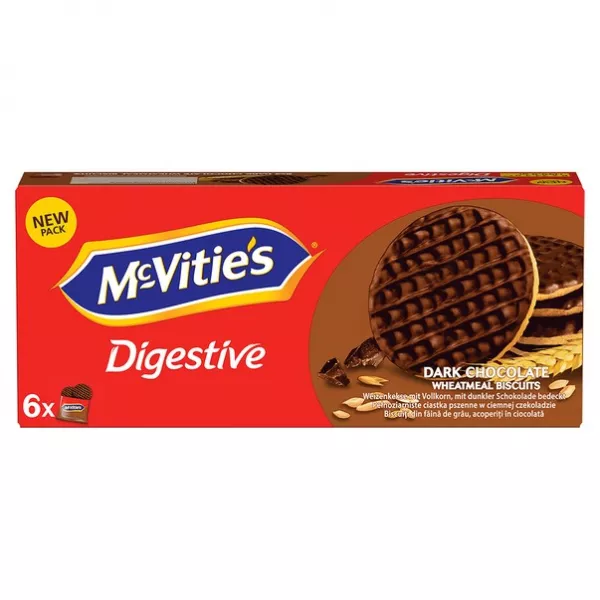 mcvities-digestive-choco-dark-200-g McVitie's Digestive Choco Dark 200 g - immagine 1