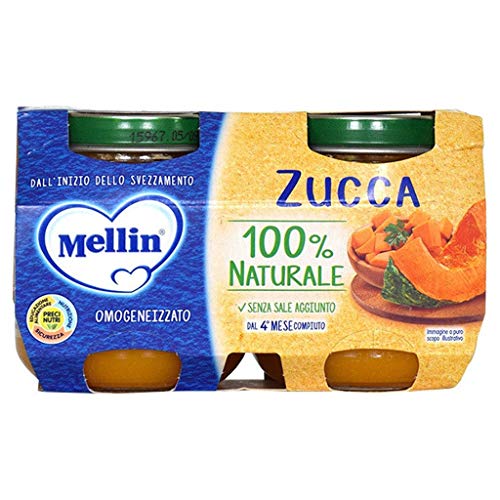 mellin-omogeneizzato-zucca-2-x-125-g Mellin Omogeneizzato Zucca 2 x 125 g - immagine 1
