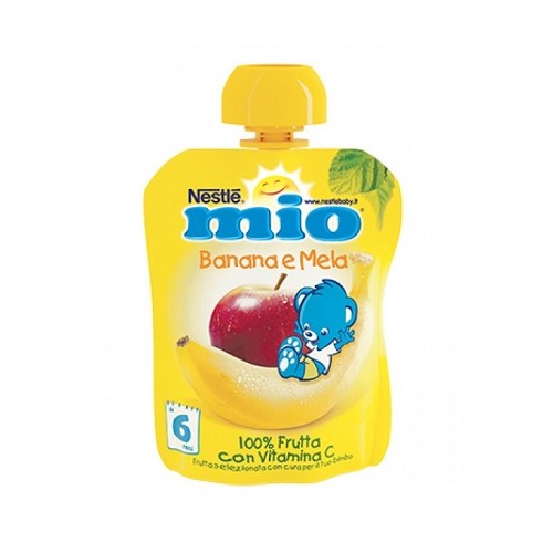 mio-pouch-mela-banana-90-g Mio Pouch Mela/Banana 90 g - immagine 1
