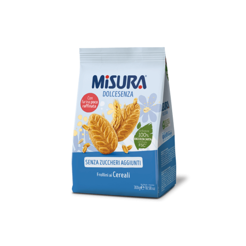 misura-biscotti-dolcesenza-cereal-300-g Misura Biscotti Dolcesenza Cereal 300 g - immagine 1