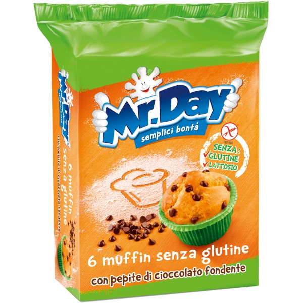mr-day-merenda-muffin-cioccolato-x6-300-g Mr Day Merenda Muffin Cioccolato x6 300 g - immagine 1