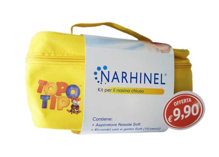 narhinel-aspiratore-nasale-2-ricambi Narhinel Aspiratore Nasale + 2 Ricambi - immagine 1