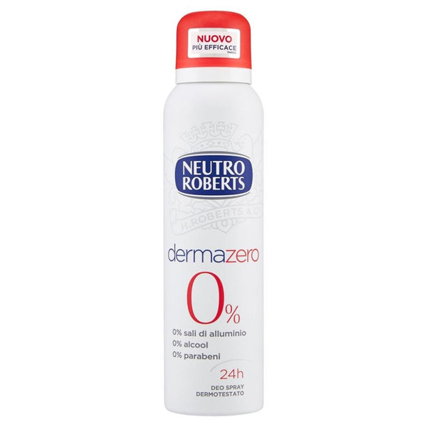 neutro-roberts-deodorante-spray-dermazero-150-ml Neutro Roberts Deodorante Spray Dermazero 150 ml - immagine 1