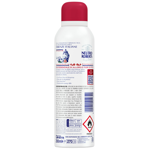 neutro-roberts-deodorante-spray-essenza-roma-200-ml Neutro Roberts Deodorante Spray Essenza Roma 200 ml - immagine 1