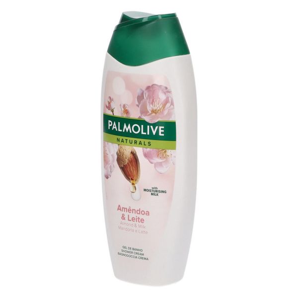 palmolive-bagno-fiori-di-mandorla-e-latte-500-ml Palmolive Bagno Fiori di Mandorla e Latte 500 ml - immagine 1