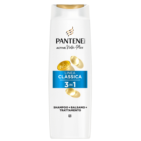 pantene-shampoo-3-in-1-classico-250-ml Pantene Shampoo 3 in 1 Classico 250 ml - immagine 1