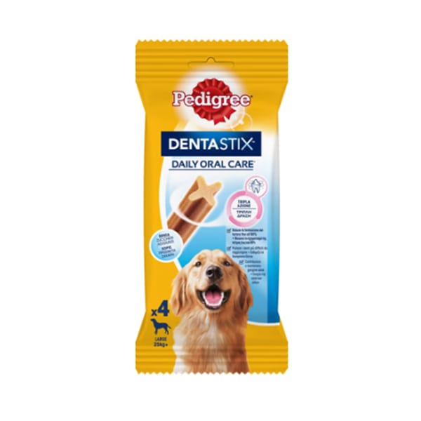 pedigree-dentastix-large-x4-154-g Pedigree Dentastix Large x4 154 g - immagine 1
