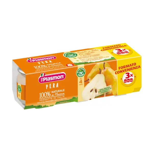 plasmon-omogeneizzato-pera-3-x-80-g Plasmon Omogeneizzato Pera 3 x 80 g - immagine 1