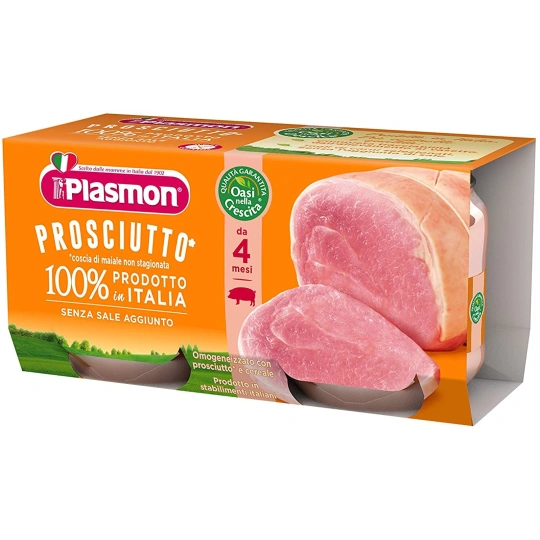 plasmon-omogeneizzato-prosciutto-cotto-2-x-80-g Plasmon Omogeneizzato Prosciutto Cotto 2 x 80 g - immagine 1