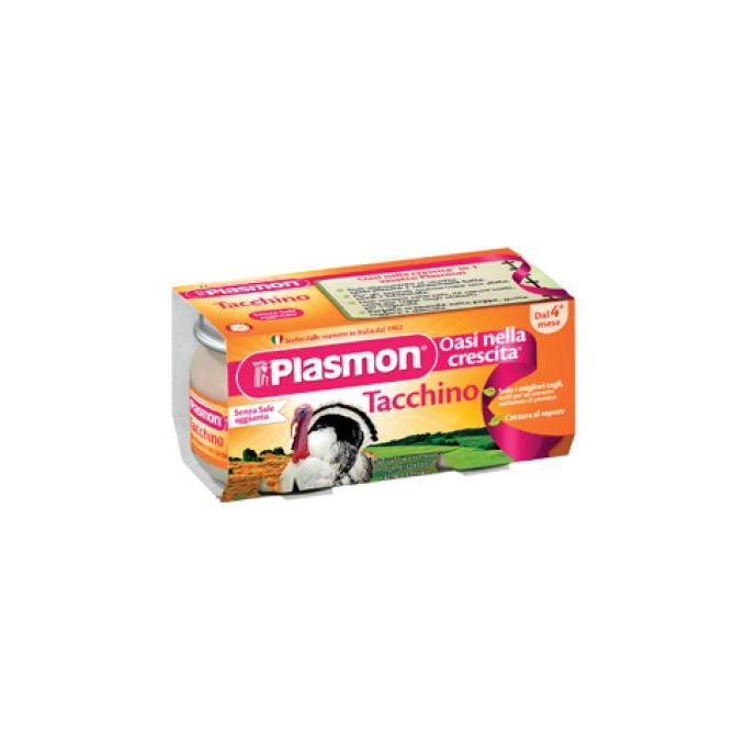 plasmon-omogeneizzato-tacchino-2-x-80-g Plasmon Omogeneizzato Tacchino 2 x 80 g - immagine 1