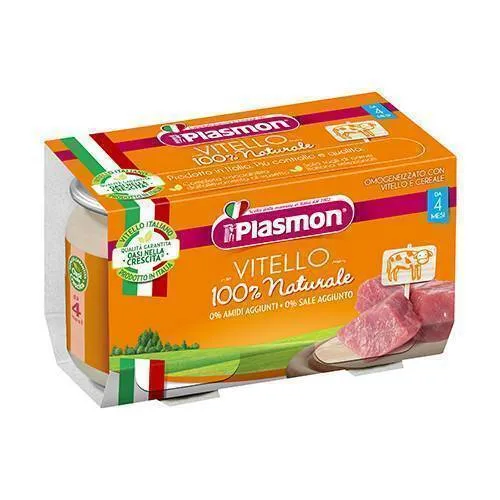 plasmon-omogeneizzato-vitello-2-x-80-g Plasmon Omogeneizzato Vitello 2 x 80 g - immagine 1