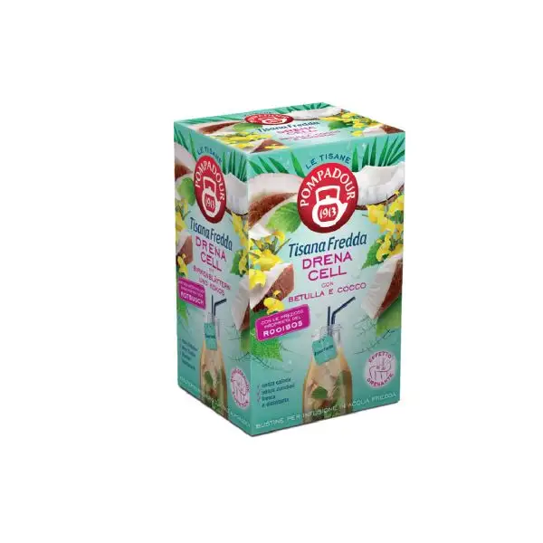 pompadour-tisana-fredda-drena-cell-18-filtri Pompadour Tisana Fredda Drena Cell 18 filtri - immagine 1
