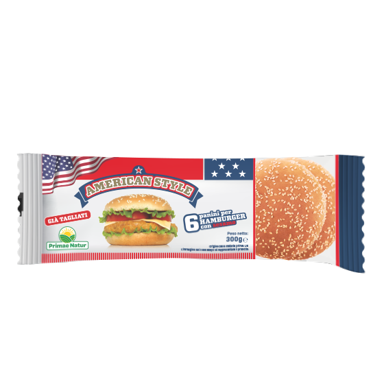 primaenatur-panini-hamburger-sesamo-300-g Primaenatur Panini Hamburger Sesamo 300 g - immagine 1