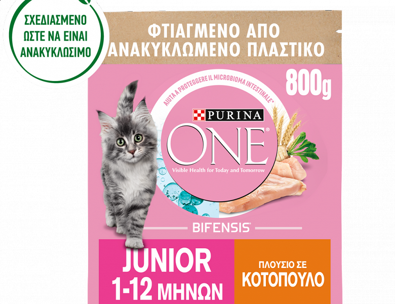 purina-one-junior-pollo-con-cereali-integrali-800-g Purina One Junior Pollo con Cereali Integrali 800 g - immagine 1