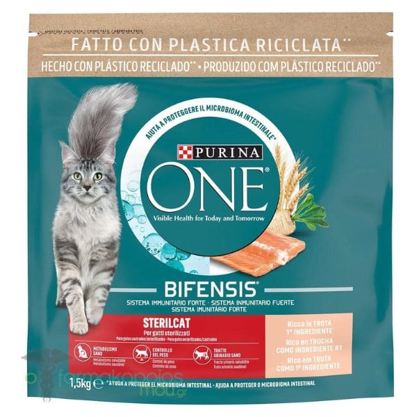 purina-one-sterilcat-trota-e-frumento-15-kg Purina One Sterilcat Trota e Frumento 1,5 kg - immagine 1