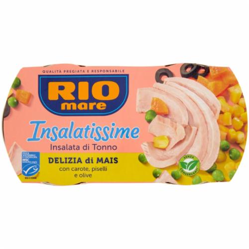 riomare-insalatissime-tonno-e-mais-2-x-160-g Riomare Insalatissime Tonno e Mais 2 x 160 g - immagine 1