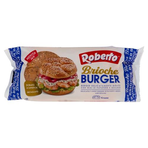 roberto-brioche-burger-semi-sesamo-300-g Roberto Brioche Burger Semi Sesamo 300 g - immagine 1