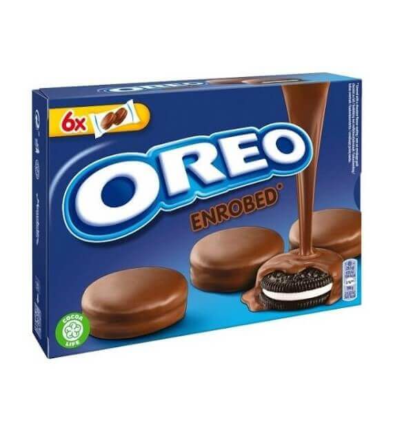 saiwa-biscotti-oreo-ricoperti-di-cioccolato-246-g Saiwa Biscotti Oreo Ricoperti di Cioccolato 246 g - immagine 1