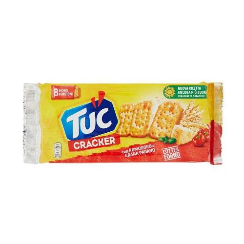 saiwa-tuc-crackers-pomodoro-e-grana-250-g Saiwa Tuc Crackers Pomodoro e Grana 250 g - immagine 1