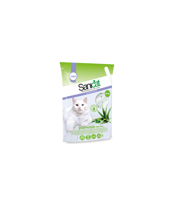 sanicat-diamonds-lettiera-professionale-silicio-5-l Sanicat Diamonds Lettiera Professionale Silicio 5 L - immagine 1