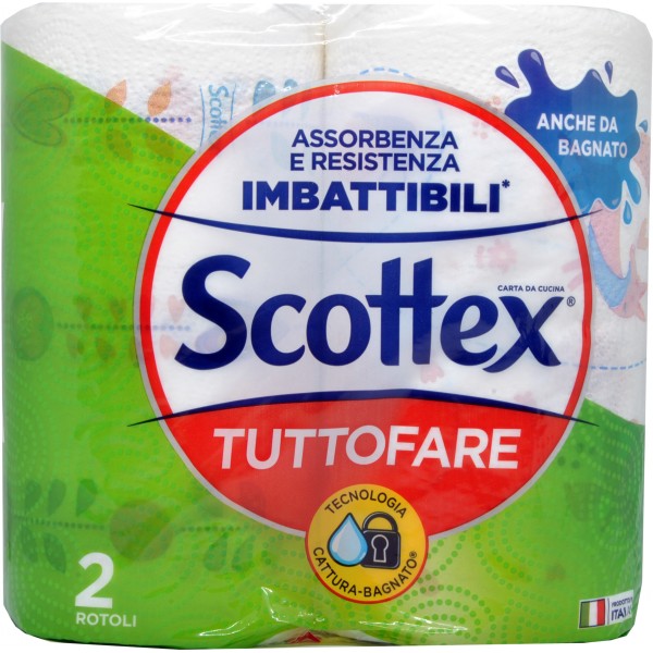 Scottex Carta Cucina Maxi Tuttofare x 2 Scottex Carta Cucina Maxi Tuttofare x 2