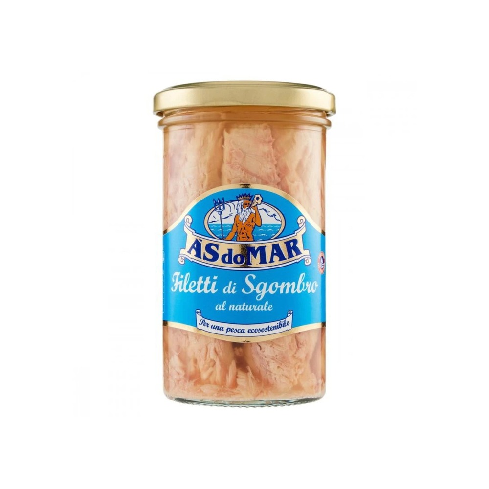 sg-495-asdomar-filetti-sgombro-naturale-250g As do Mar Filetti di Sgombro al Naturale 250/165 g - immagine 1