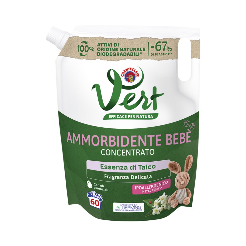 sg_1286_chanteclair-vert-ammorbidente-bebe-1200ml Chanteclair Vert Ammorbidente Concentrato Bebè 1,2 L - immagine 1