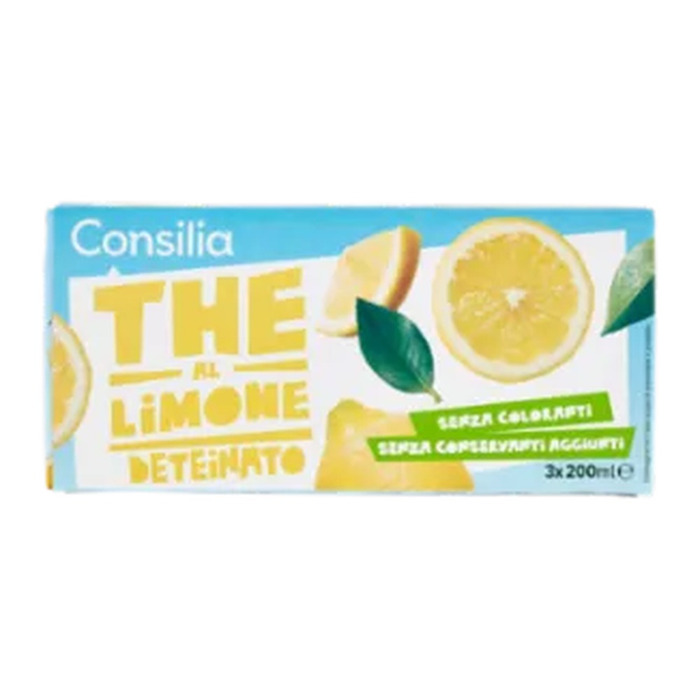 sg_2501_consilia-te-limone-deteinato-3x200-ml Consilia Tè Limone Deteinato 3 x 200 ml - immagine 1