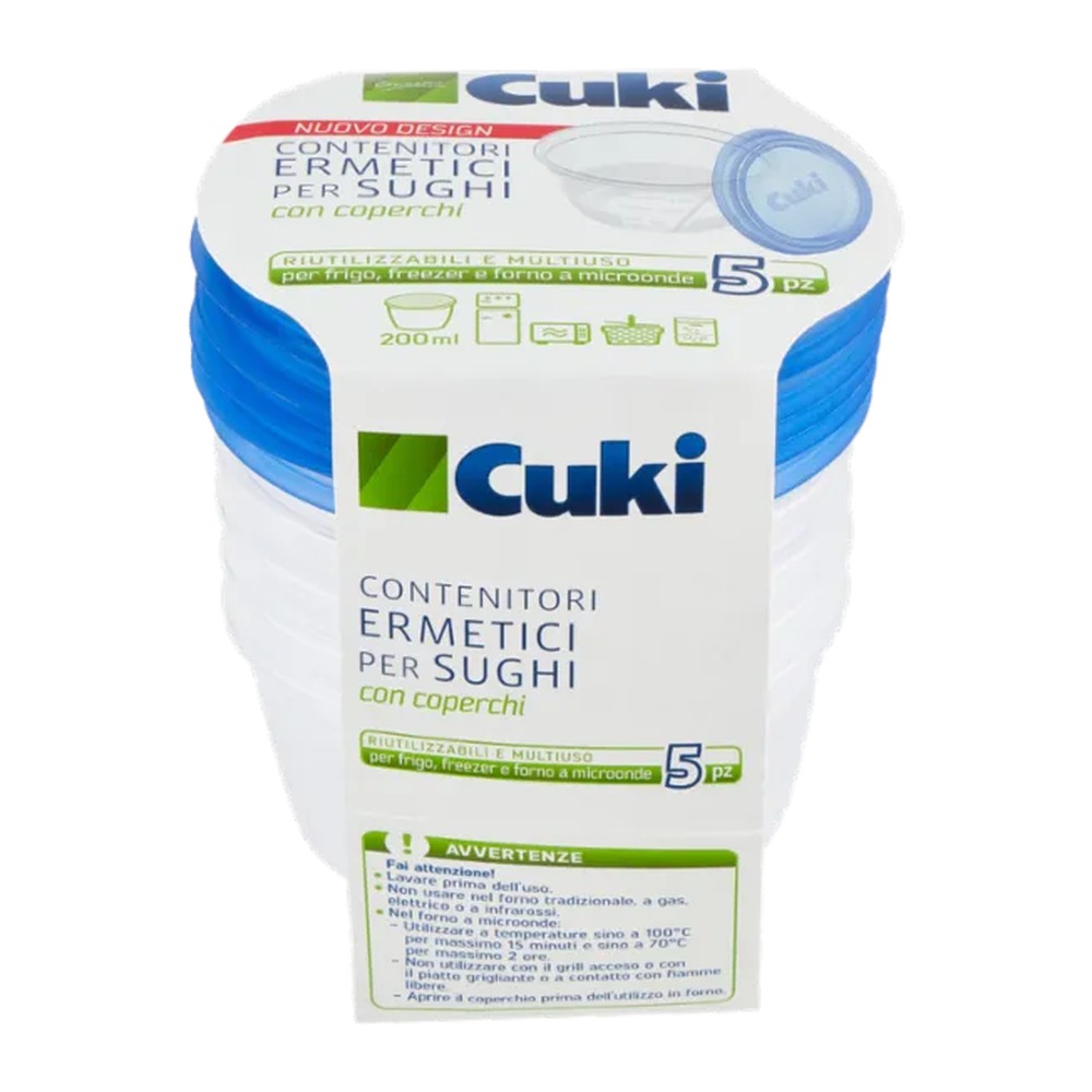 sg_2619_cuki-contenitori-ermetici-200-ml-x-5 Cuki Contenitori Ermetici 200 ml x 5 - immagine 1