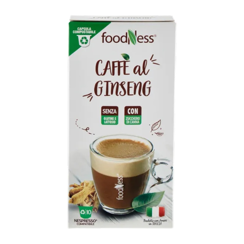 sg_3458_foodness-nespresso-caffe-ginseng-x-10-capsule Foodness Nespresso Caffè Ginseng x 10 Capsule - immagine 1