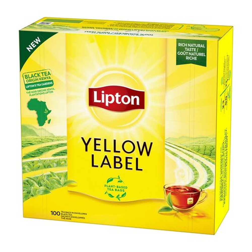 sg_4680_lipton-yellow-label-te-100-filtri Lipton Yellow Label Tè 100 Filtri - immagine 1