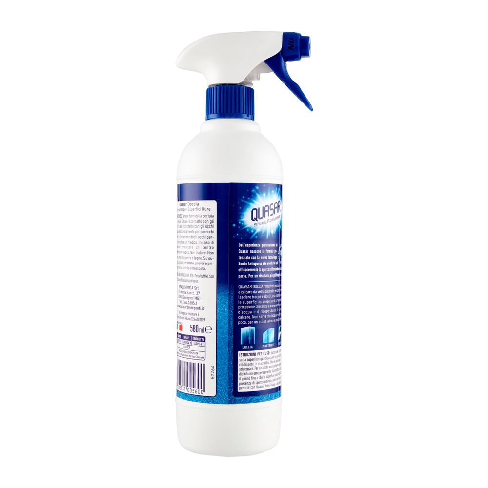 sg_6286_quasar-pulitore-doccia-vetri-580-ml Quasar Pulitore Doccia Vetri 580 ml - immagine 1