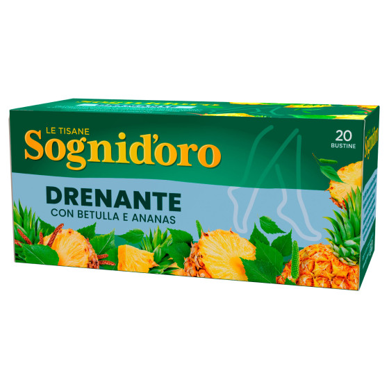 sognidoro-tisana-drenante-20-filtri Sognidoro Tisana Drenante 20 filtri - immagine 1