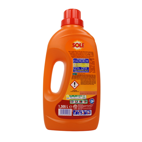 sole-detersivo-liquido-colorati-29-lavaggi-1305-l Sole Detersivo Liquido Colorati 29 Lavaggi 1,305 L - immagine 1