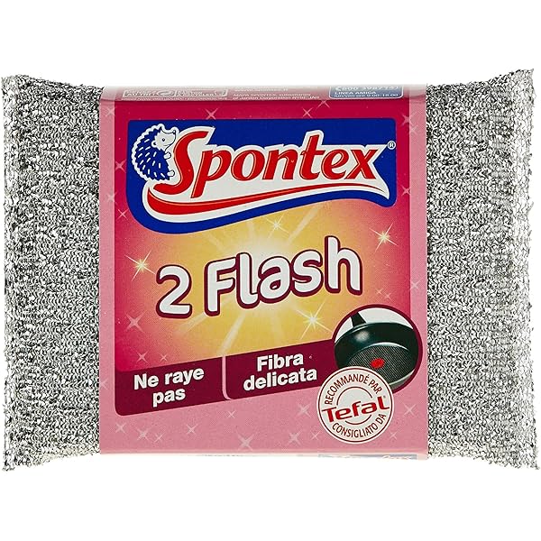 spontex-panno-abrasivo-flash-x-2 Spontex Panno Abrasivo Flash x 2 - immagine 1