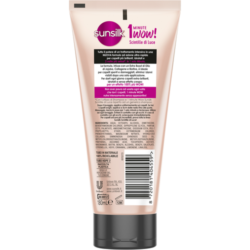 sun-silk-1-minute-scintille-luce-180-ml Sun Silk 1 Minute Scintille Luce 180 ml - immagine 1