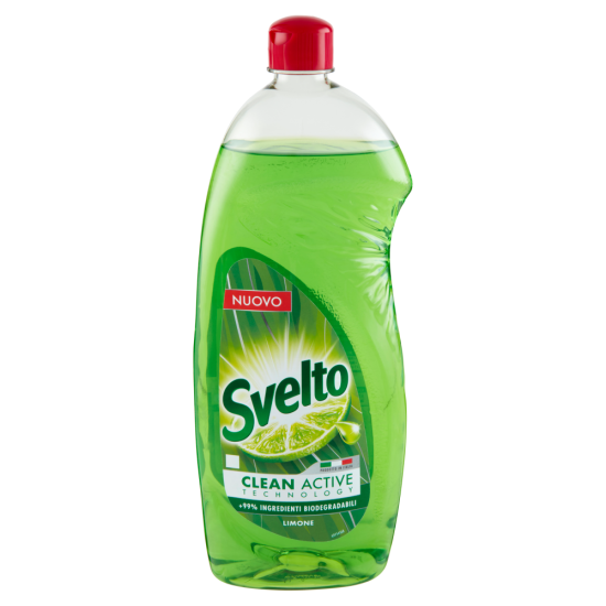 svelto-liquido-piatti-limone-980-ml Svelto Liquido Piatti Limone 980 ml - immagine 1