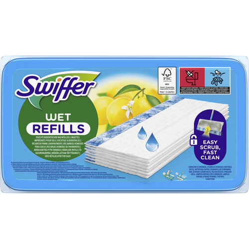 swiffer-panni-wet-lavapavimenti-x-24 Swiffer Panni Wet Lavapavimenti x 24 - immagine 1