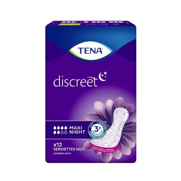 tena-lady-assorbenti-maxi-night-x-12 Tena Lady Assorbenti Maxi Night x 12 - immagine 1