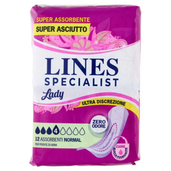 tena-lady-assorbenti-normal-x-12 Tena Lady Assorbenti Normal x 12 - immagine 1