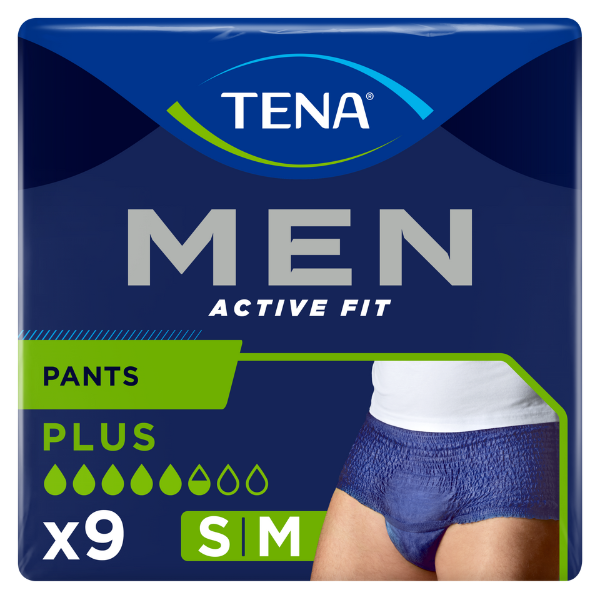 tena-men-active-fit-pants-plus-taglia-m-x-9 Tena Men Active Fit Pants Plus Taglia M x 9 - immagine 1