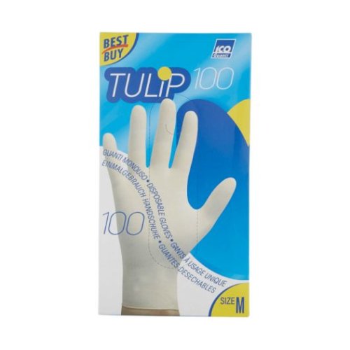tulip-guanti-monouso-lattice-talcati-taglia-m-x-100 Tulip Guanti Monouso Lattice Talcati Taglia M x 100 - immagine 1