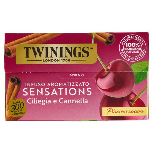 twinings-sensation-ciliegia-cannella-20-filtri Twinings Sensation Ciliegia Cannella 20 filtri - immagine 1