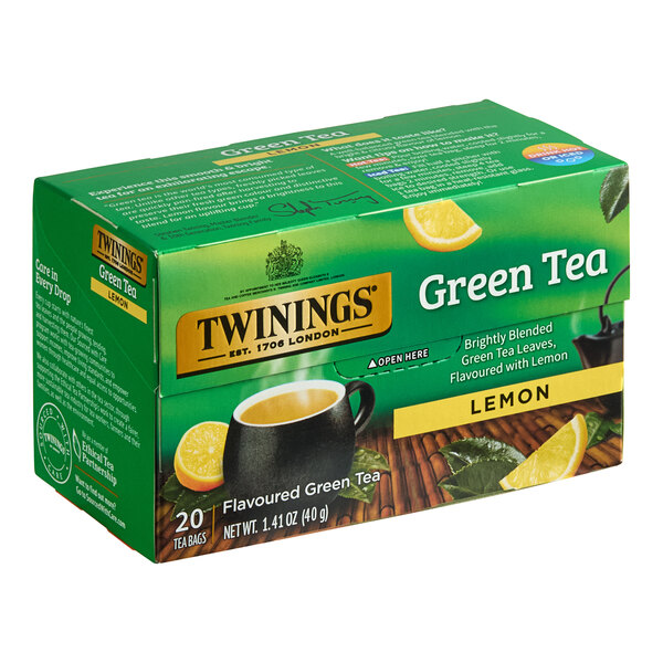 Processed By Twinings Tea Green Limone 20 Filtri 40 g - immagine 1