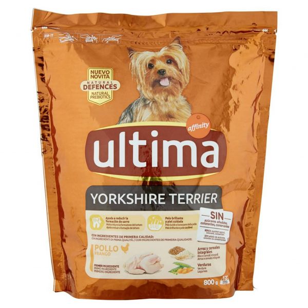 ultima-cibo-per-cane-crocchette-yorkshire-terrier-800-g Ultima Cibo per Cane Crocchette Yorkshire Terrier 800 g - immagine 1
