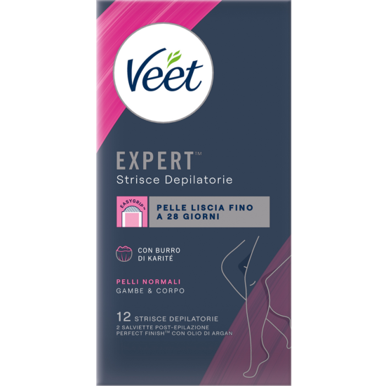 veet-expert-strisce-depilatorie-corpo-x-12 Veet Expert Strisce Depilatorie Corpo x 12 - immagine 1