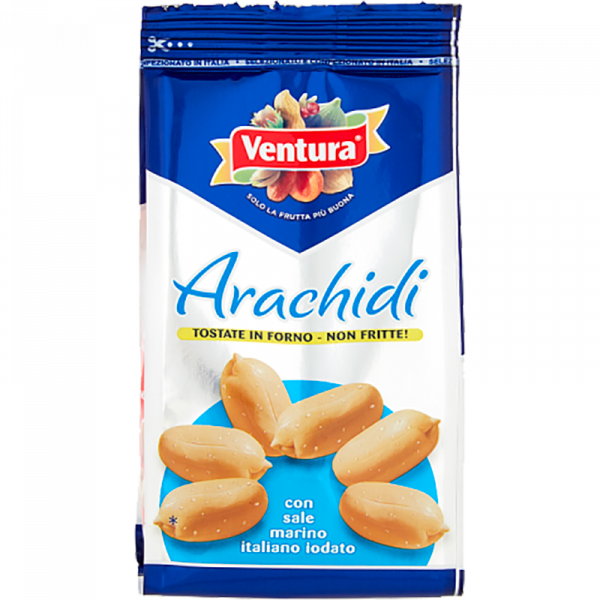 ventura-arachidi-pelate-tostate-salate-250-g Ventura Arachidi Pelate Tostate Salate 250 g - immagine 1