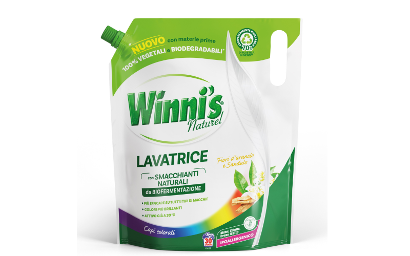 winnis-detersivo-liquido-30-lavaggi-color-pouch-135-l Winni's Detersivo Liquido 30 Lavaggi Color Pouch 1,35 L - immagine 1