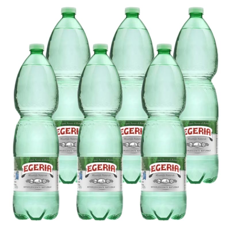 Acqua Egeria Effervescente naturale da 1,5 lt x 6 in bottiglia di plastica